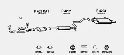 Система выпуска ОГ FENNO купить