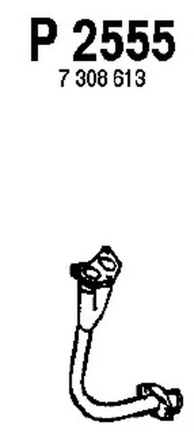 Труба выхлопного газа FENNO купить