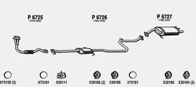 Система выпуска ОГ FENNO купить