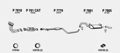 Система выпуска ОГ FENNO купить