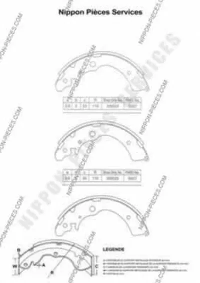 Комплект тормозных колодок NPS купить