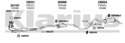 Система выпуска ОГ KLARIUS купить