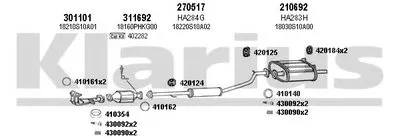 Система выпуска ОГ KLARIUS купить