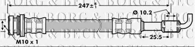 Тормозной шланг BORG & BECK купить