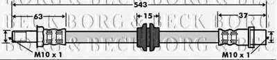 Тормозной шланг BORG & BECK купить