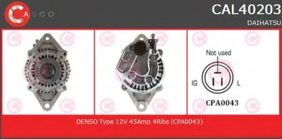 Генератор BRAND NEW SERIES CASCO купить