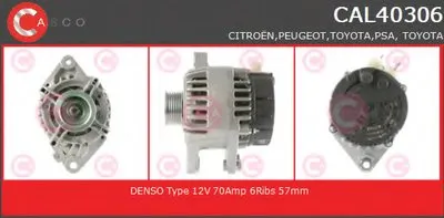 Генератор GENUINE SERIES CASCO купить