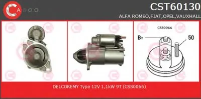 Стартер GENUINE SERIES CASCO купить