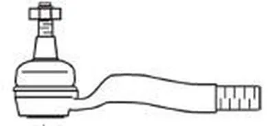 Наконечник поперечной рулевой тяги FRAP купить