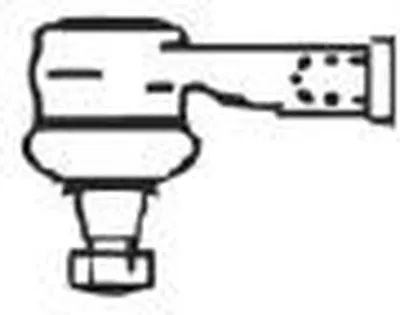 Наконечник поперечной рулевой тяги FRAP купить