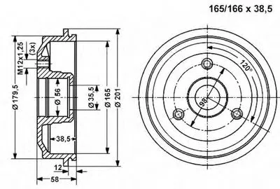Тормозной барабан VEMA купить