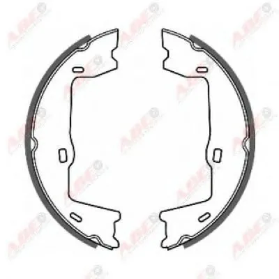 Комплект тормозных колодок, стояночная тормозная система ABE купить