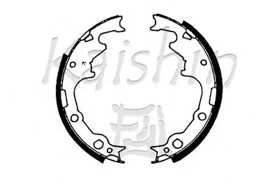 Комплект тормозных колодок KAISHIN купить