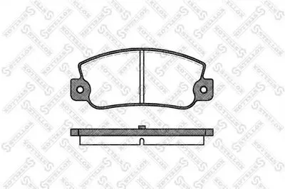Комплект тормозных колодок, дисковый тормоз STELLOX купить