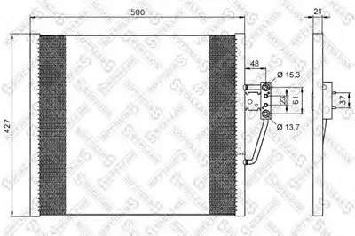 Конденсатор, кондиционер STELLOX купить