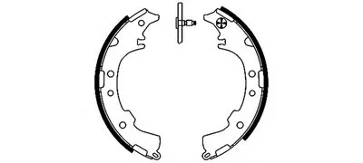 Комплект тормозных колодок HELLA PAGID купить