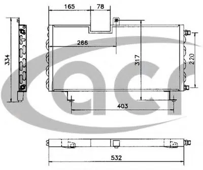 Конденсатор, кондиционер ACR купить