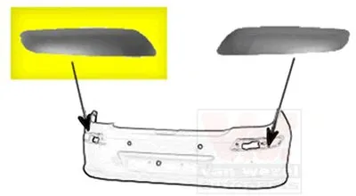 Облицовка, бампер VAN WEZEL купить