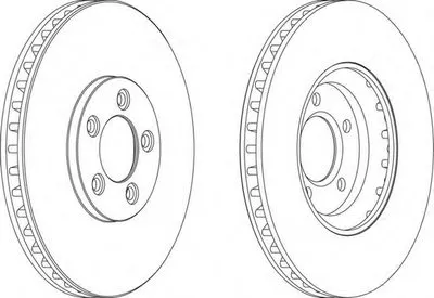 Тормозной диск PREMIER FERODO купить