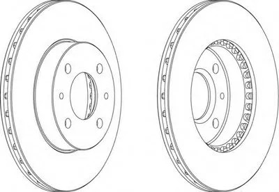 Тормозной диск PREMIER FERODO купить