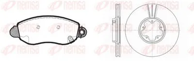 Комплект тормозов, дисковый тормозной механизм Twin Kit REMSA купить