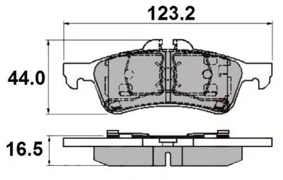 Комплект тормозных колодок, дисковый тормоз NATIONAL купить