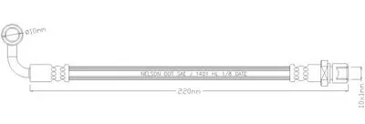 Тормозной шланг REMKAFLEX купить