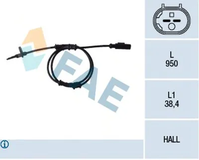 Датчик, частота вращения колеса FAE купить