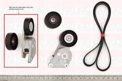 V-Ribbed Belts FAI AutoParts купить