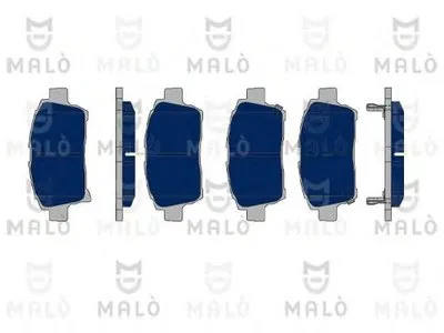 Комплект тормозных колодок, дисковый тормоз MALÒ купить