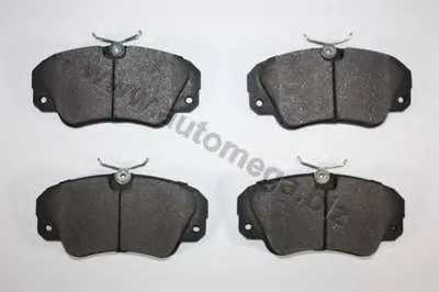 Комплект тормозных колодок, дисковый тормоз AutoMega Premium AUTOMEGA купить