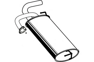 Глушитель выхлопных газов конечный FENNO купить