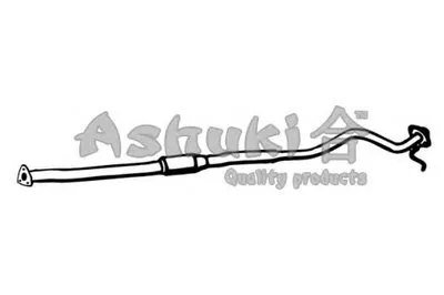Труба выхлопного газа ASHUKI купить