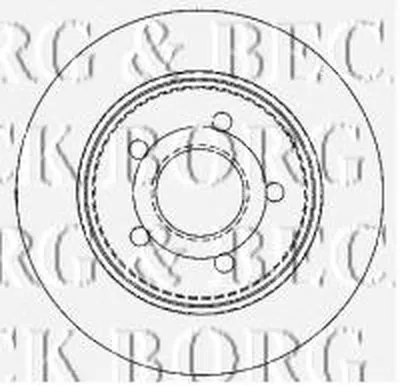 Тормозной диск BORG & BECK купить