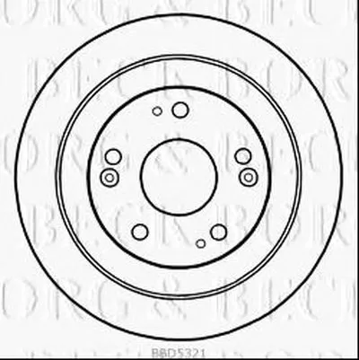 Тормозной диск BORG & BECK купить