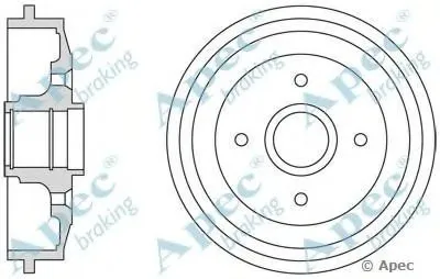 Тормозной барабан APEC braking купить
