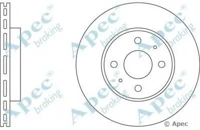Тормозной диск APEC braking купить