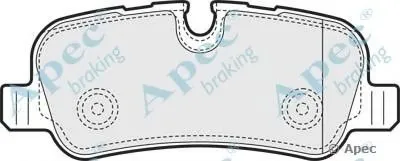 Комплект тормозных колодок, дисковый тормоз APEC braking купить