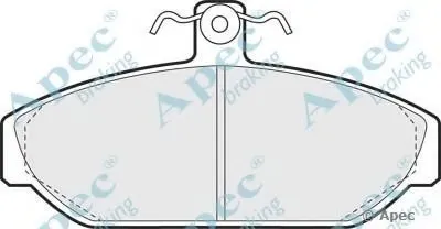 Комплект тормозных колодок, дисковый тормоз APEC braking купить