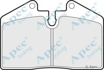 Комплект тормозных колодок, дисковый тормоз APEC braking купить