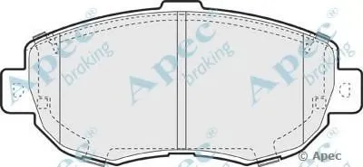 Комплект тормозных колодок, дисковый тормоз APEC braking купить