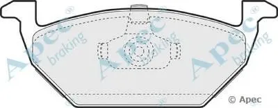 Комплект тормозных колодок, дисковый тормоз APEC braking купить