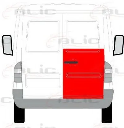 Задняя дверь BLIC купить