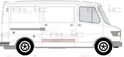 Дверь, кузов BLIC купить