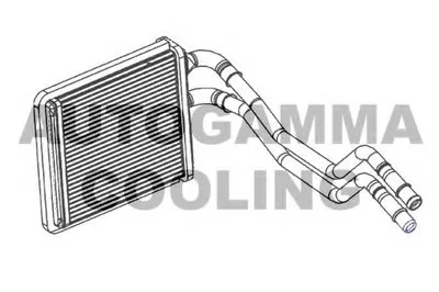 Теплообменник, отопление салона AUTOGAMMA купить