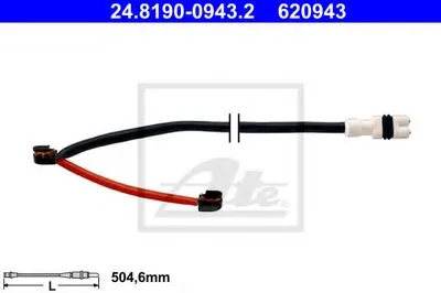 Сигнализатор, износ тормозных колодок ATE купить