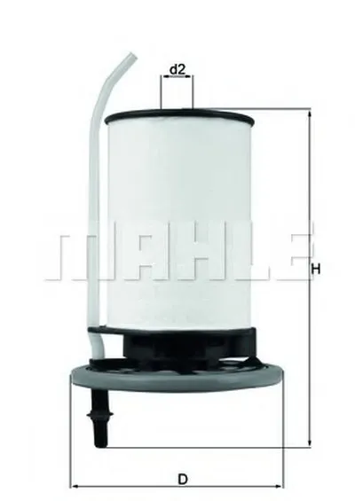 Топливный фильтр MAHLE ORIGINAL купить