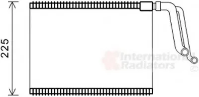 Испаритель, кондиционер VAN WEZEL купить