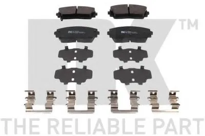 Комплект тормозных колодок, дисковый тормоз NK купить