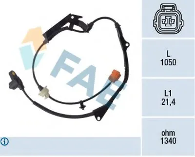 Датчик, частота вращения колеса FAE купить